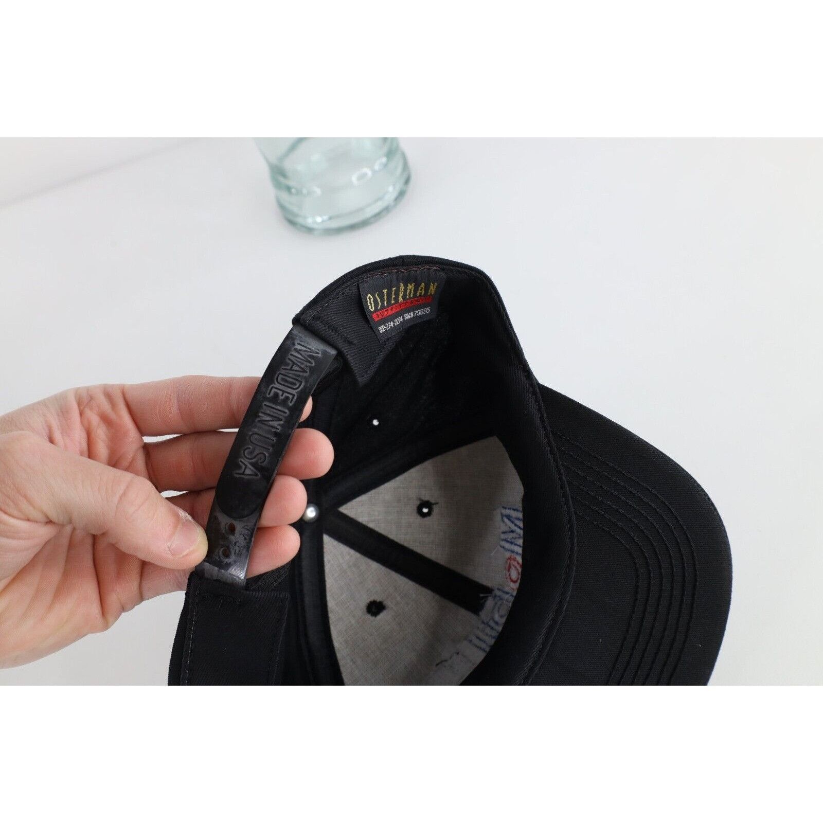 Vintage Vintage 90s NASCAR Mobil 1 Racing Snapback Hat Size ONE SIZE - 7 Thumbnail