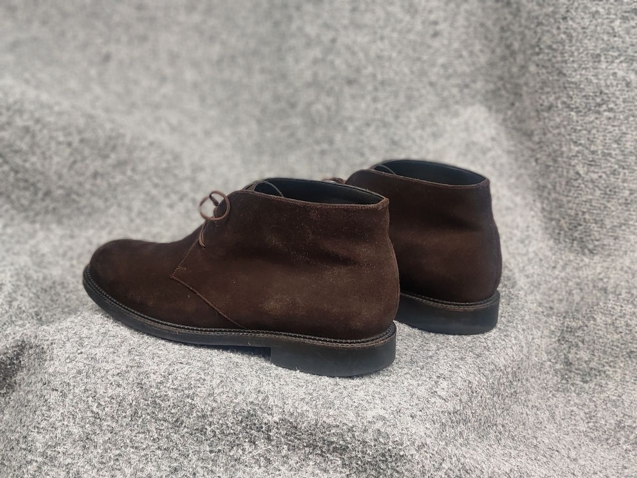 J.M. Weston J. M. Weston France Brown Suede Miles Chukka Desert Boots Size US 10 / EU 43 - 9 Thumbnail