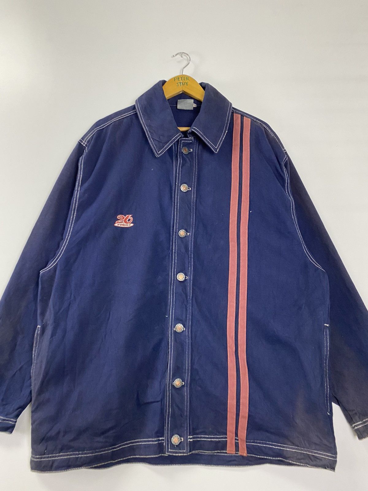Vintage Vintage 26Red streetwear Jacket Size US L / EU 52-54 / 3 - 2 Thumbnail