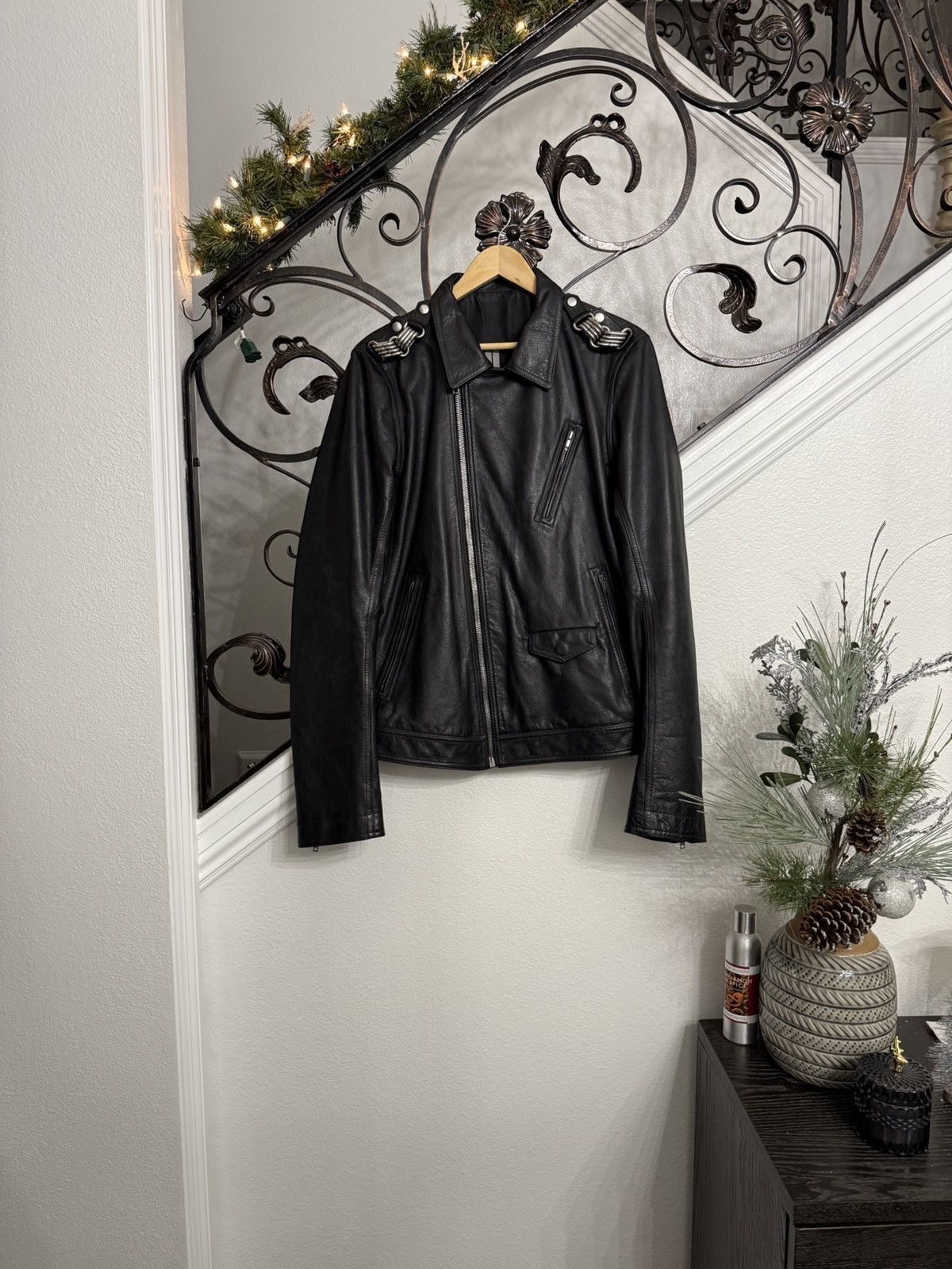 Rick Owens Chained Leather Stooges