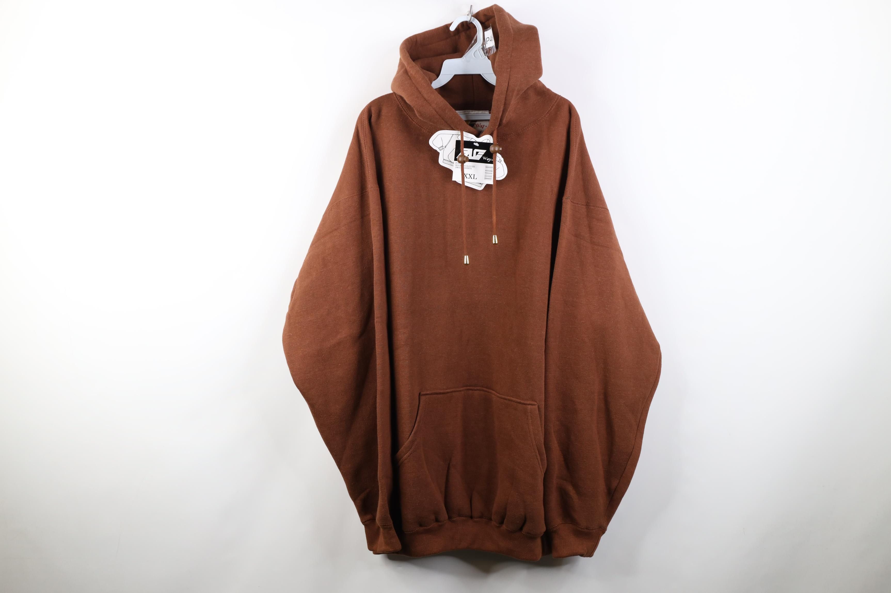 Vintage Deadstock Vintage 90s Streetwear Heavy Hoodie Sweatshirt Size US XXL / EU 58 / 5 - 1 Thumbnail