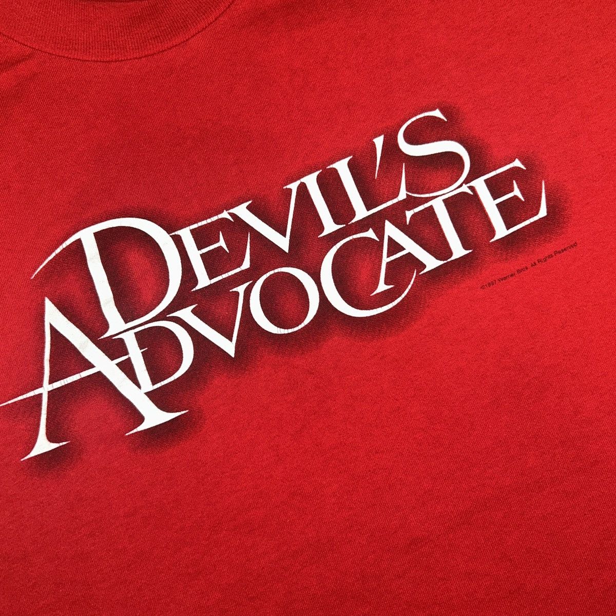 Vintage DEVILS ADVOCATE VINTAGE TSHIRT 1997 Size US XL / EU 56 / 4 - 2 Thumbnail