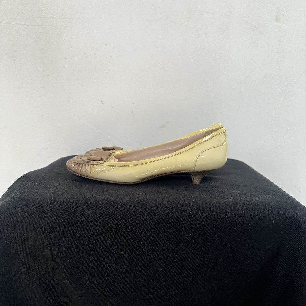 Prada Prada small heel Ballet Flats Shoes Vintage 2000s Retro Rare Size US 8 / IT 38 - 5 Thumbnail
