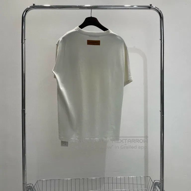 Louis Vuitton Louis Vuitton Blue foam embroidered short sleeve Size US L / EU 52-54 / 3 - 3 Thumbnail