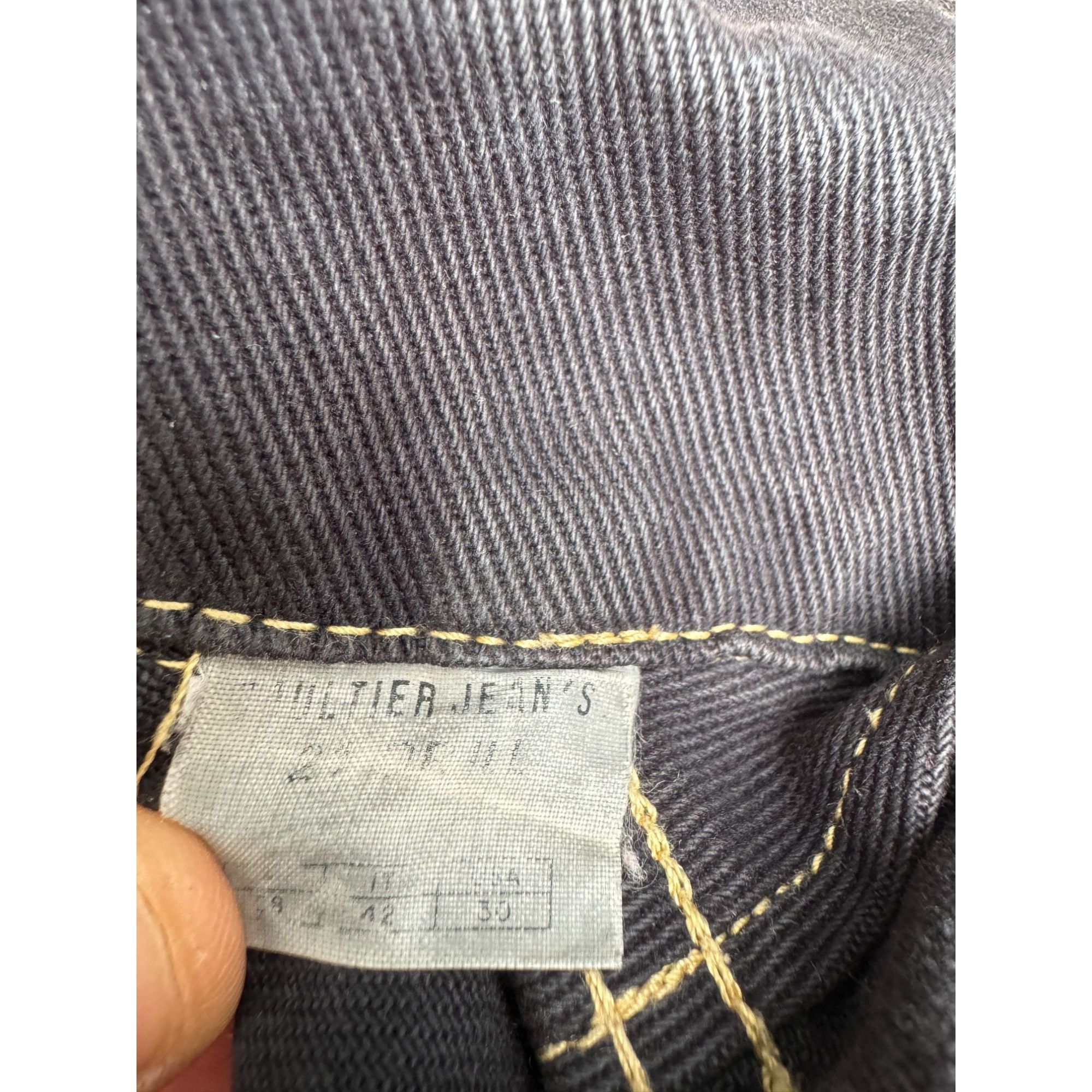 Jean Paul Gaultier Vintage Black Cotton Jacket Size S / US 4 / IT 40 - 7 Thumbnail