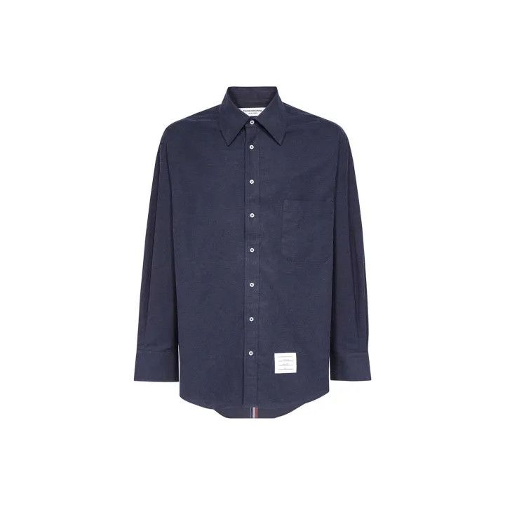 Thom Browne Thom Browne Oversized Long Sleeve Shirt 0079 Size US S / EU 44-46 / 1 - 1 Thumbnail