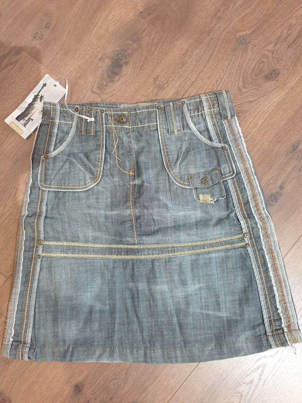 Other functional denim skirt sz S Size 30" / US 8 / IT 44 - 8 Thumbnail