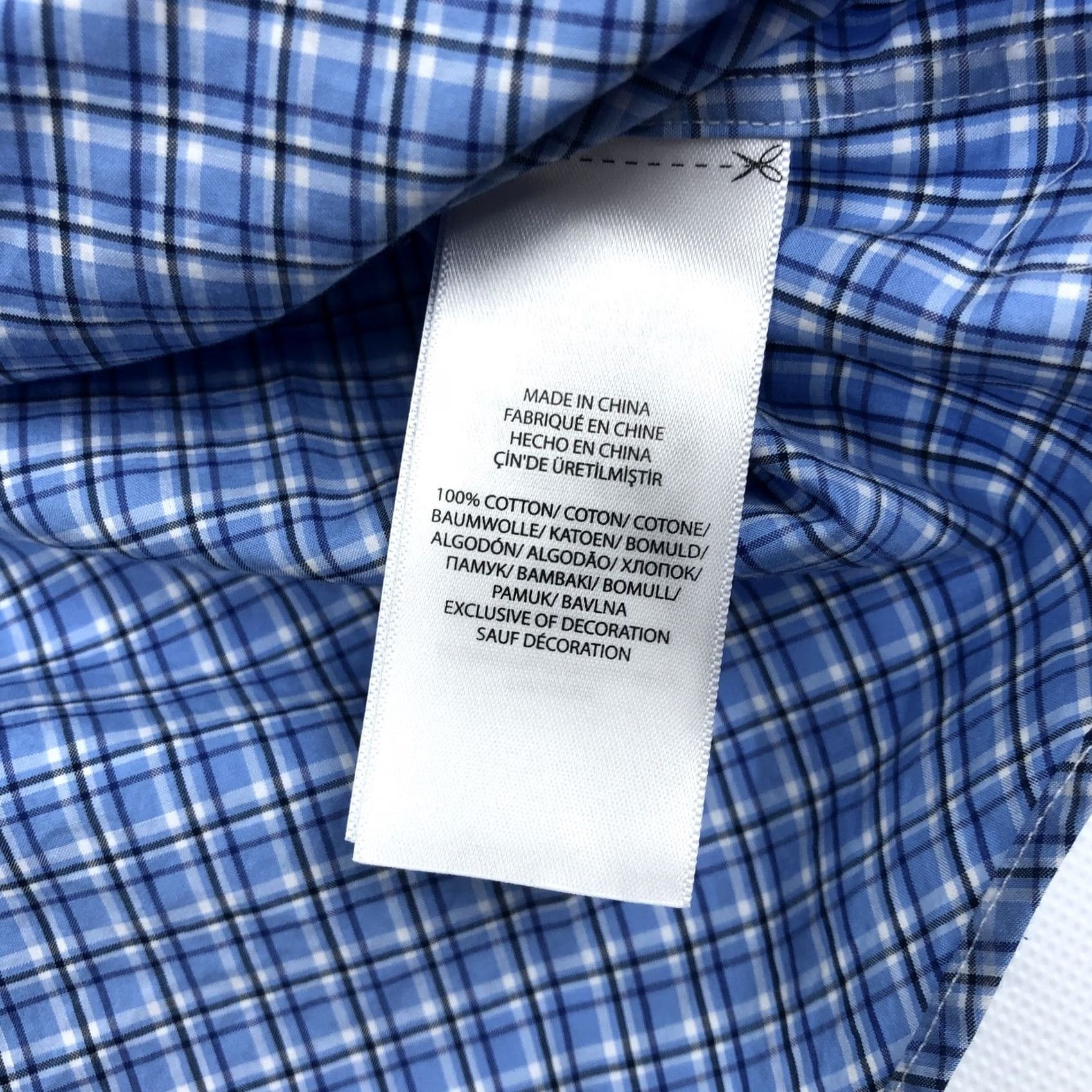 Ralph Lauren Ralph Lauren Men's M Blue Plaid Check Button-Down Casual Shirt M Size US M / EU 48-50 / 2 - 6 Thumbnail