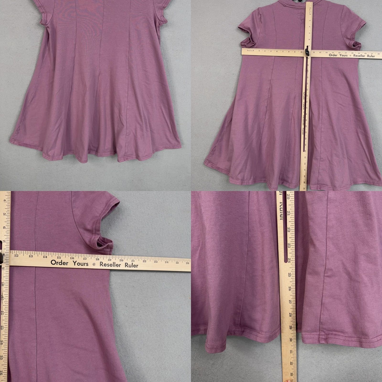 Free People Free People Free-est Shirt Womens S Pink Mock Neck Tunic Swing Trapeze Jersey Casual Girls Mens? Size S / US 4 / IT 40 - 8 Thumbnail