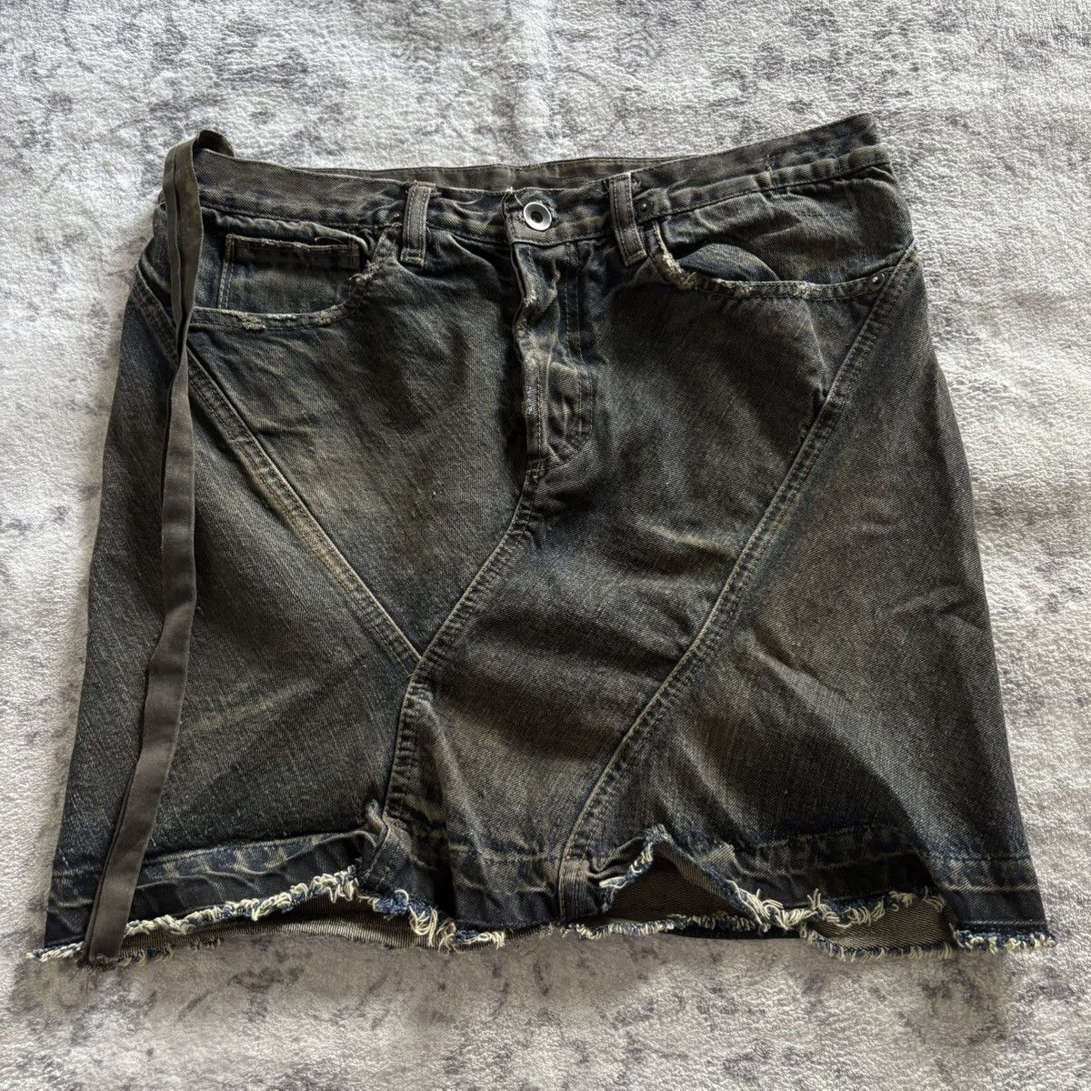 Rick Owens Drkshdw 'Soft Edfu' Skirt | Grailed