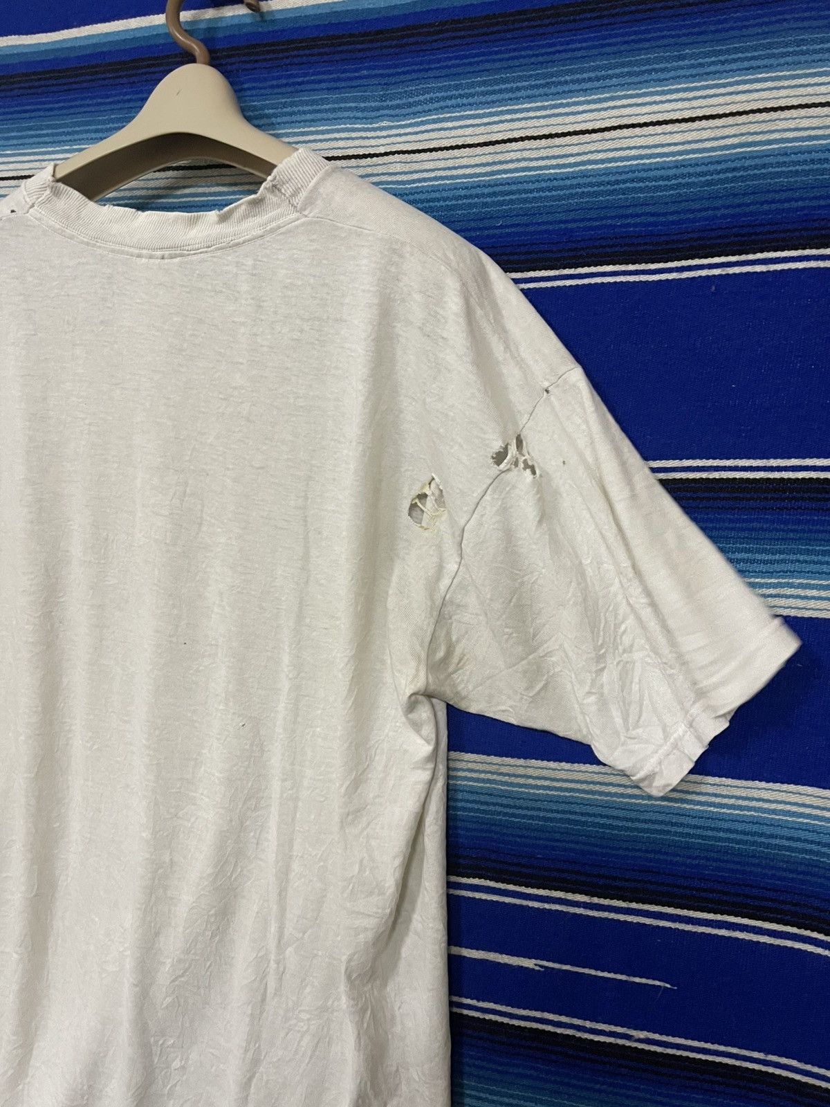 Band Tees × Vintage RARE 💥Vintage Distressed Me Studio Album By Mekons T Shirt Size US L / EU 52-54 / 3 - 9 Thumbnail