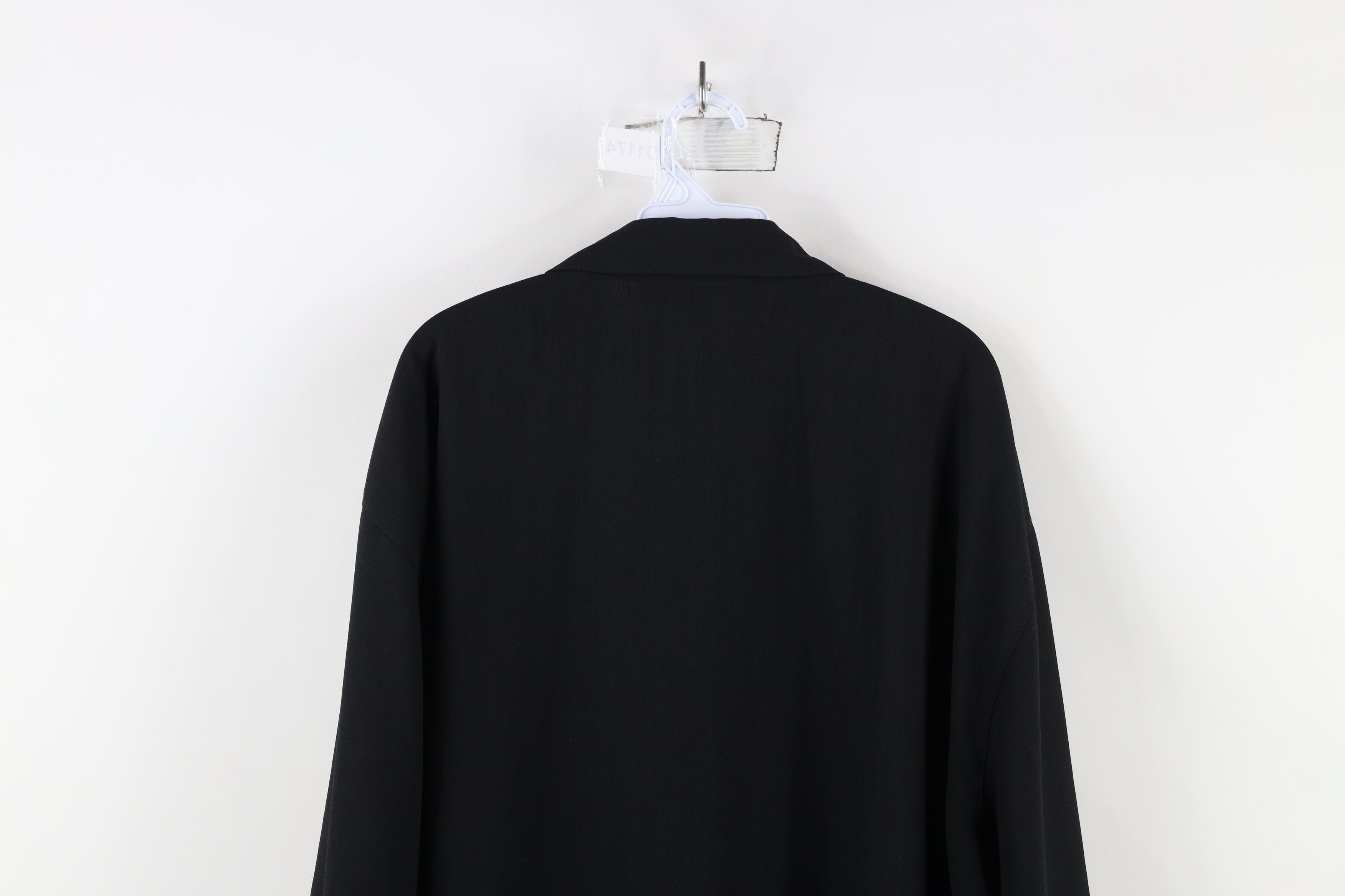 Vintage Vintage 90s Rockabilly Short Sleeve Button Shirt Black USA Size US XXL / EU 58 / 5 - 12 Thumbnail