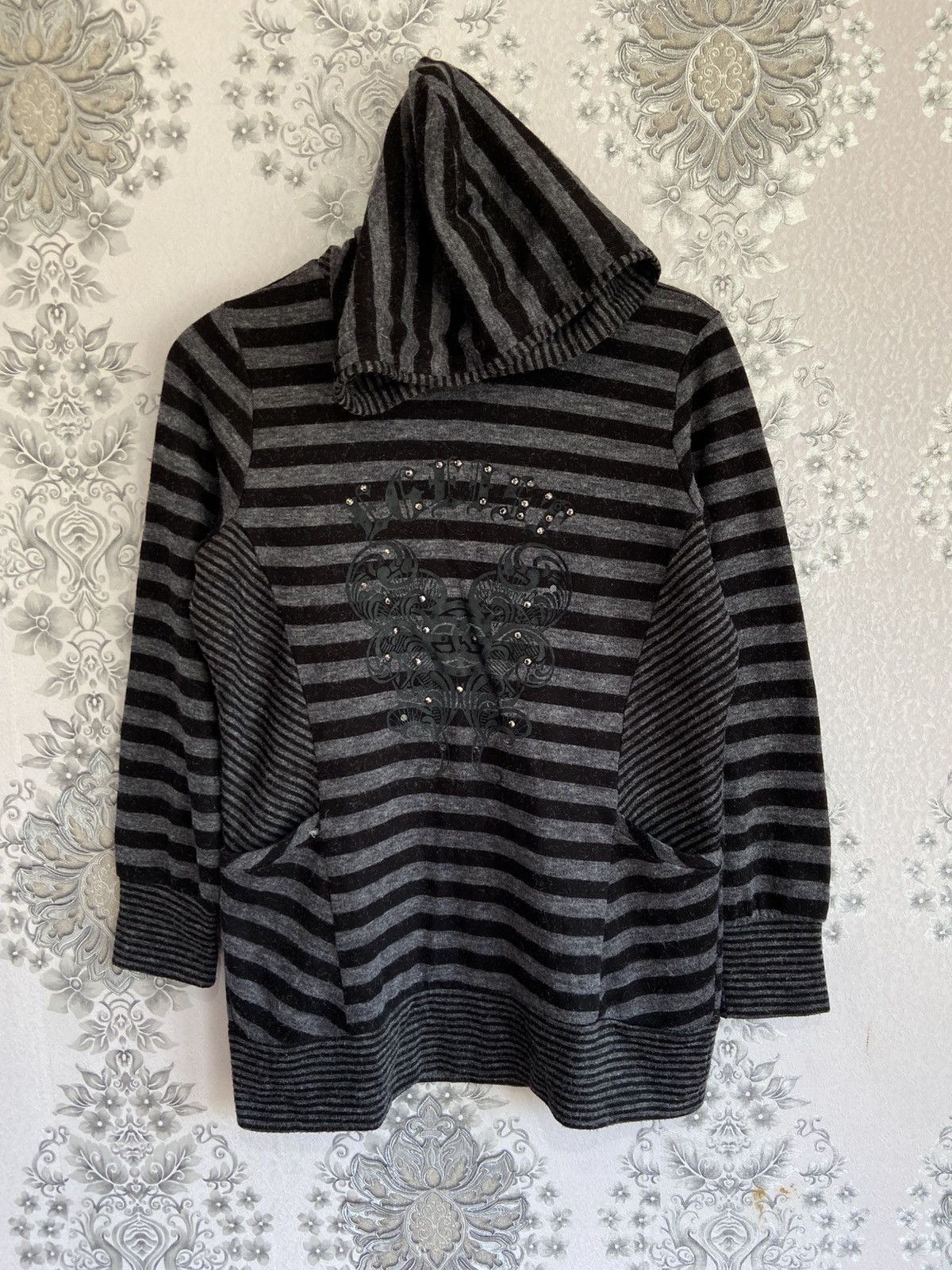 If Six Was Nine Egeist Striped Y2K Style Hoodie Size US L / EU 52-54 / 3 - 1 Thumbnail