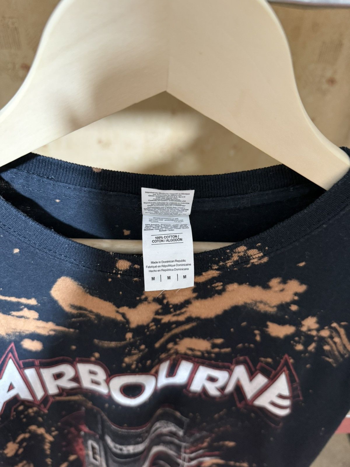 Band Tees × Vintage Vintage 2016 Airbourne Breakin' Outta Hell Rock Band T-Shirt Size US M / EU 48-50 / 2 - 5 Thumbnail