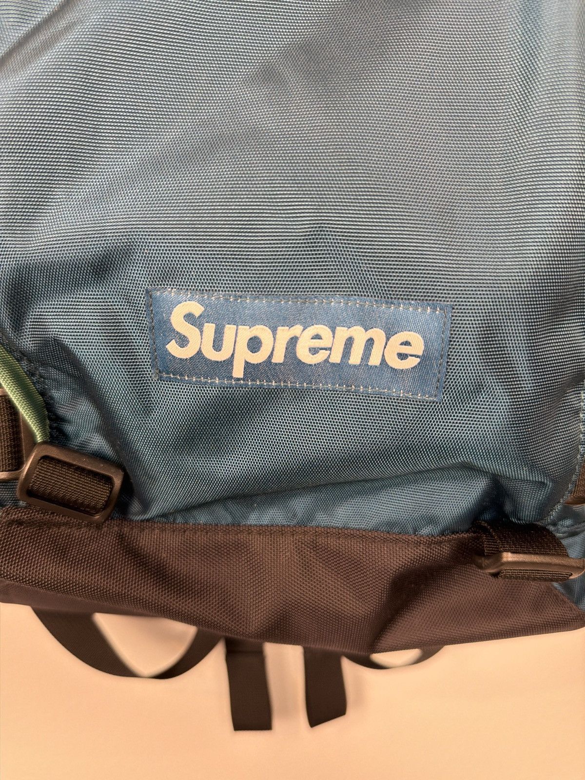 Supreme Supreme FW19 Cordura Backpack Dark Teal Size ONE SIZE - 2 Thumbnail