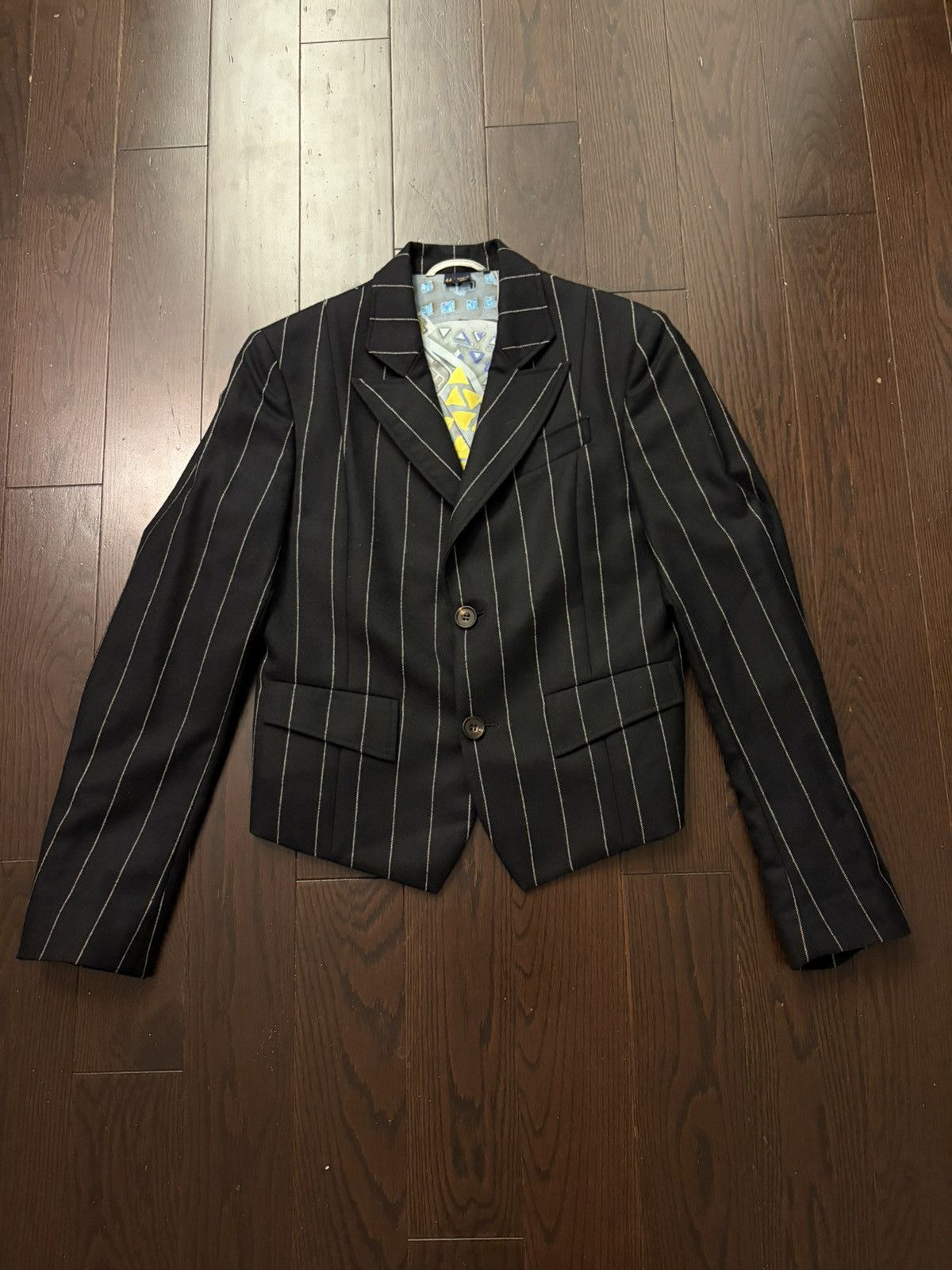 Vivienne Westwood Pinstripe Blazer in Black, Men's (Size 44s)