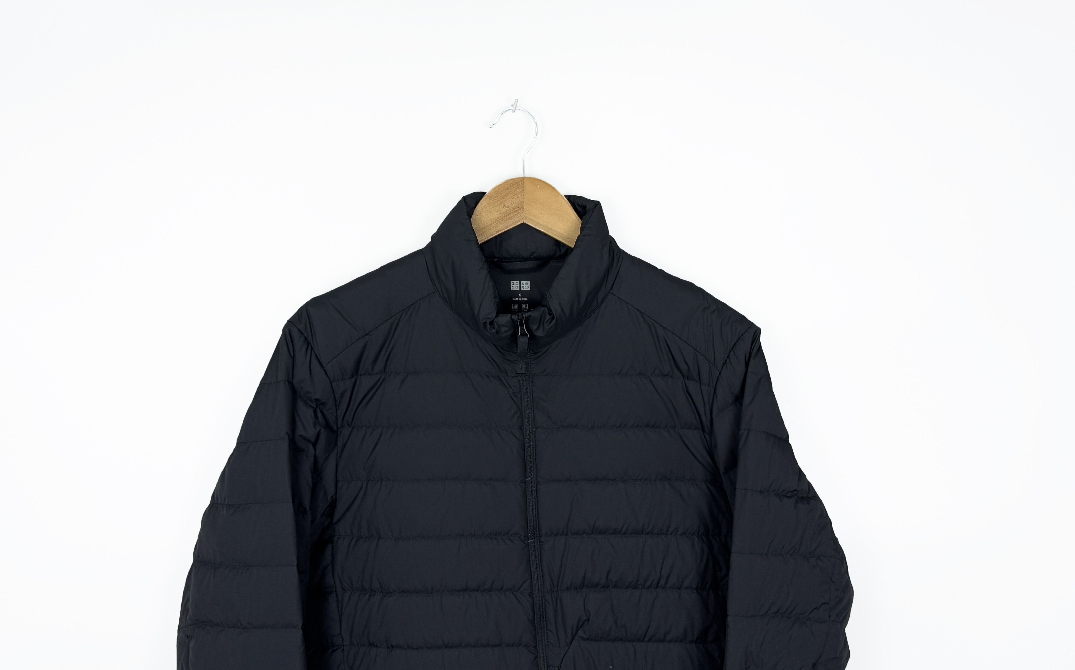 Uniqlo UNIQLO Nylon Ultra Light Puffer Down Black Jacket Size US S / EU 44-46 / 1 - 2 Thumbnail