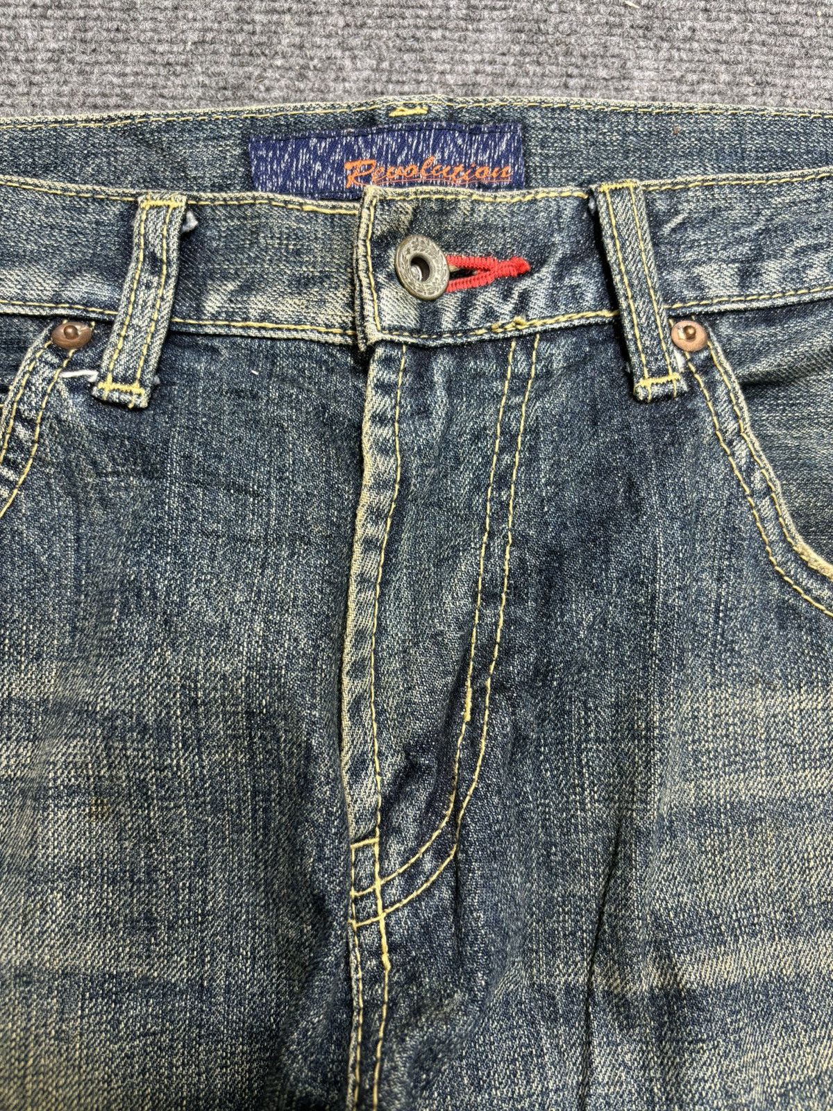 Japanese Brand 💥ARCHIVAL💥Very Rare Revelation Japanese Fashion Denim F463 Size US 34 / EU 50 - 3 Thumbnail