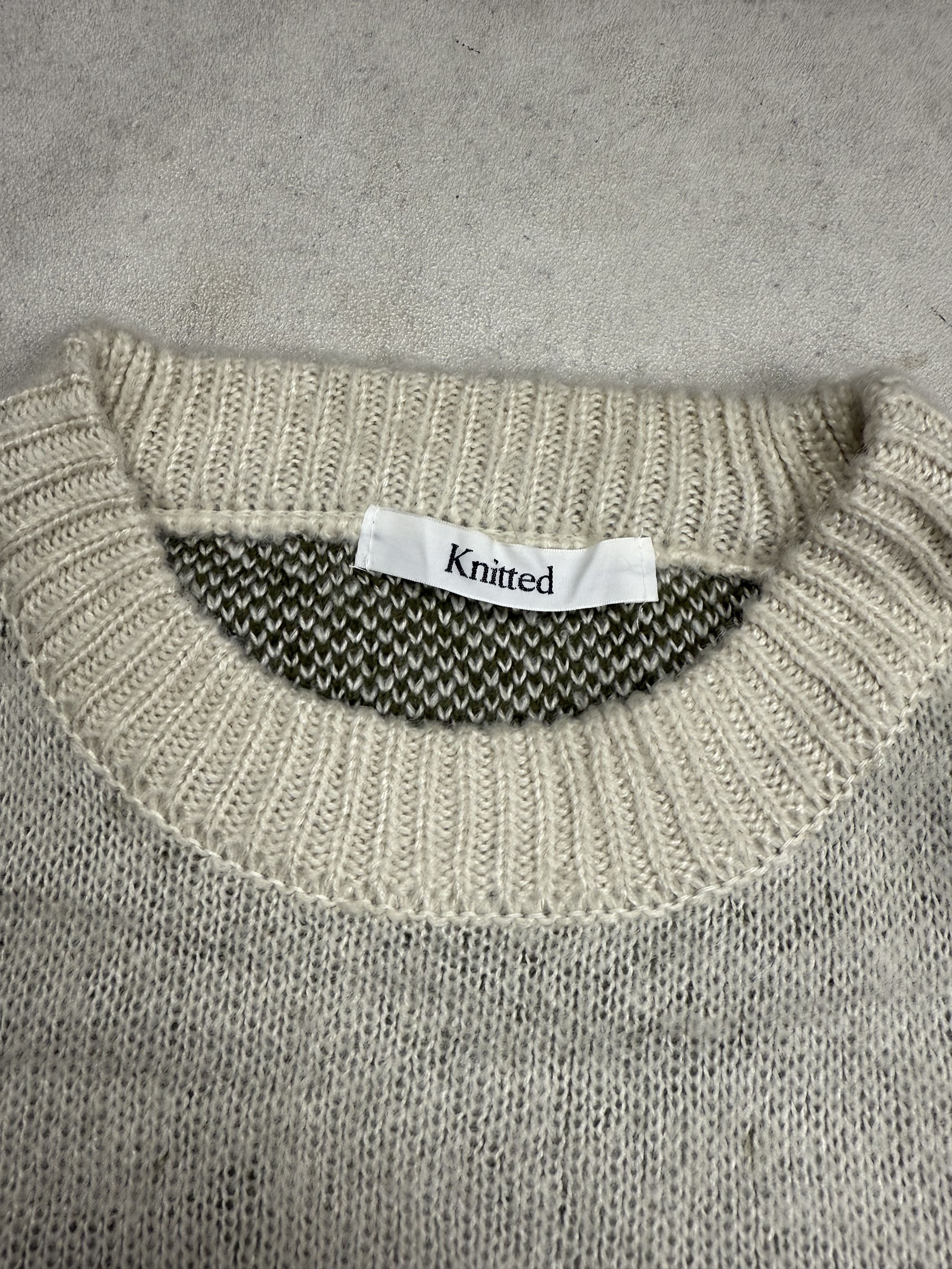 Japanese Brand Vintage Style Oversized Argyle Knit Sweater Retro Diamond Size US L / EU 52-54 / 3 - 5 Thumbnail