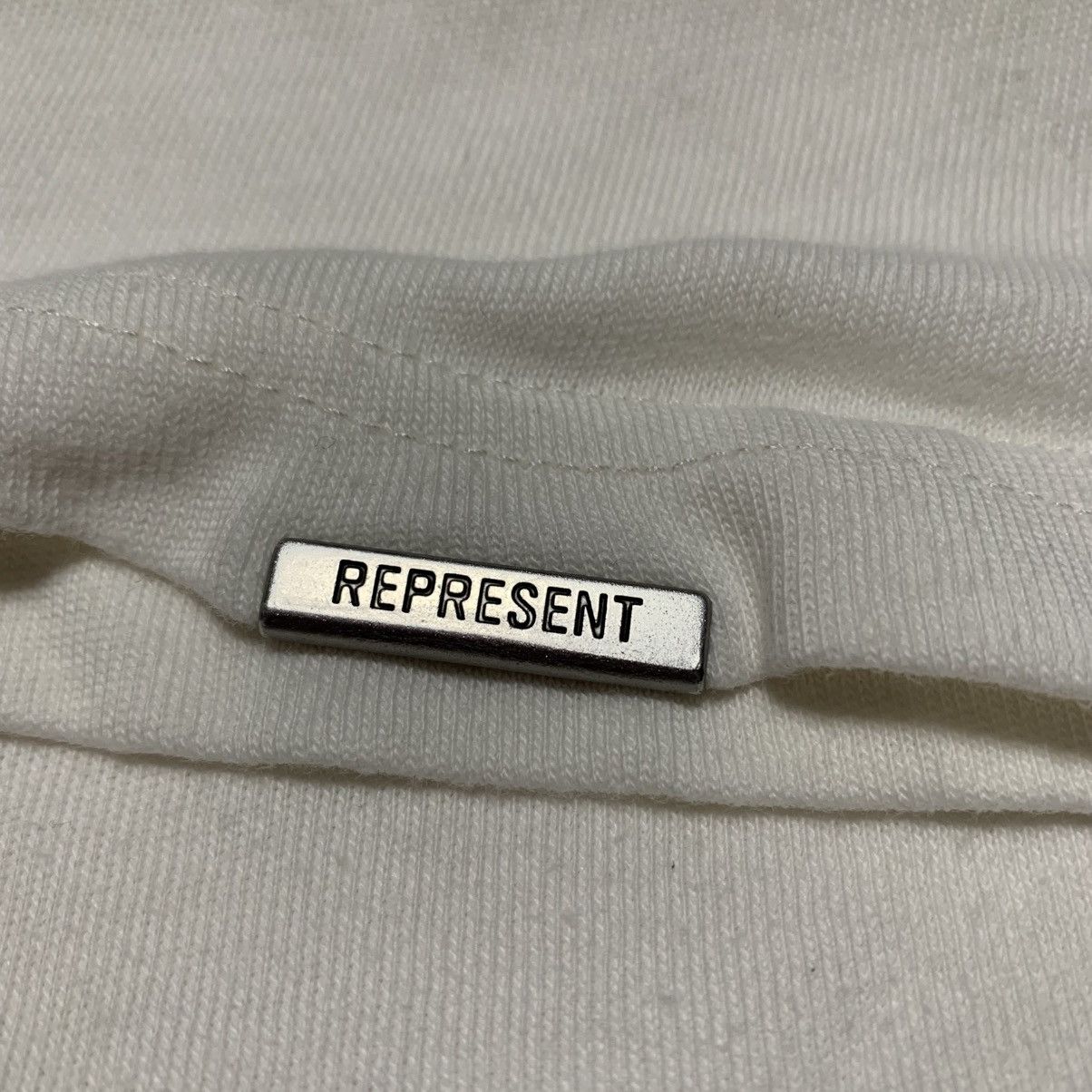 Represent Clo. Represent Medium Classic Parts Flat White Pocket Tee Size US M / EU 48-50 / 2 - 7 Thumbnail