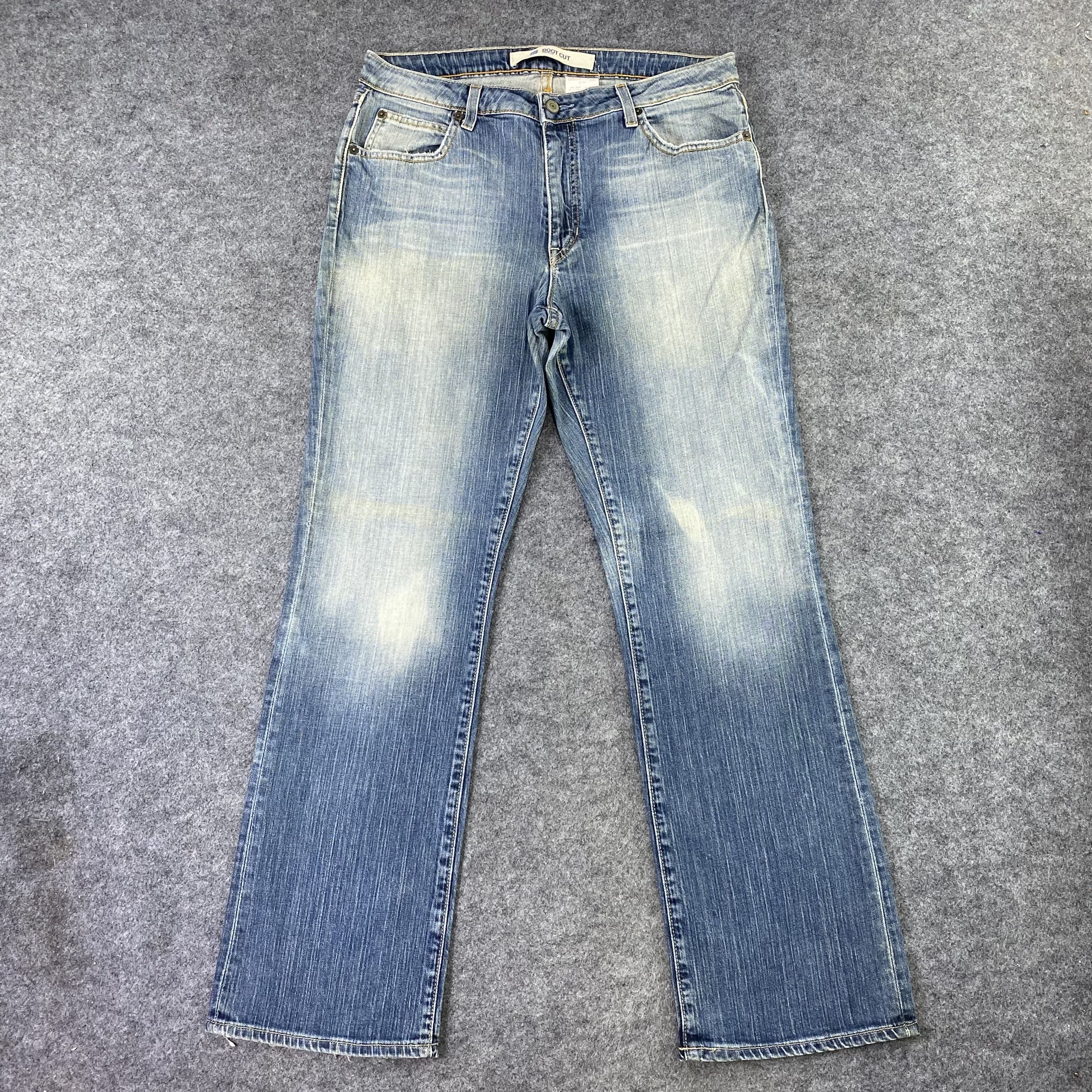 Gap × Japanese Brand × Jean Gap Boot Cut Wash Jeans - J1142 Size US 34 / EU 50 - 1 Thumbnail