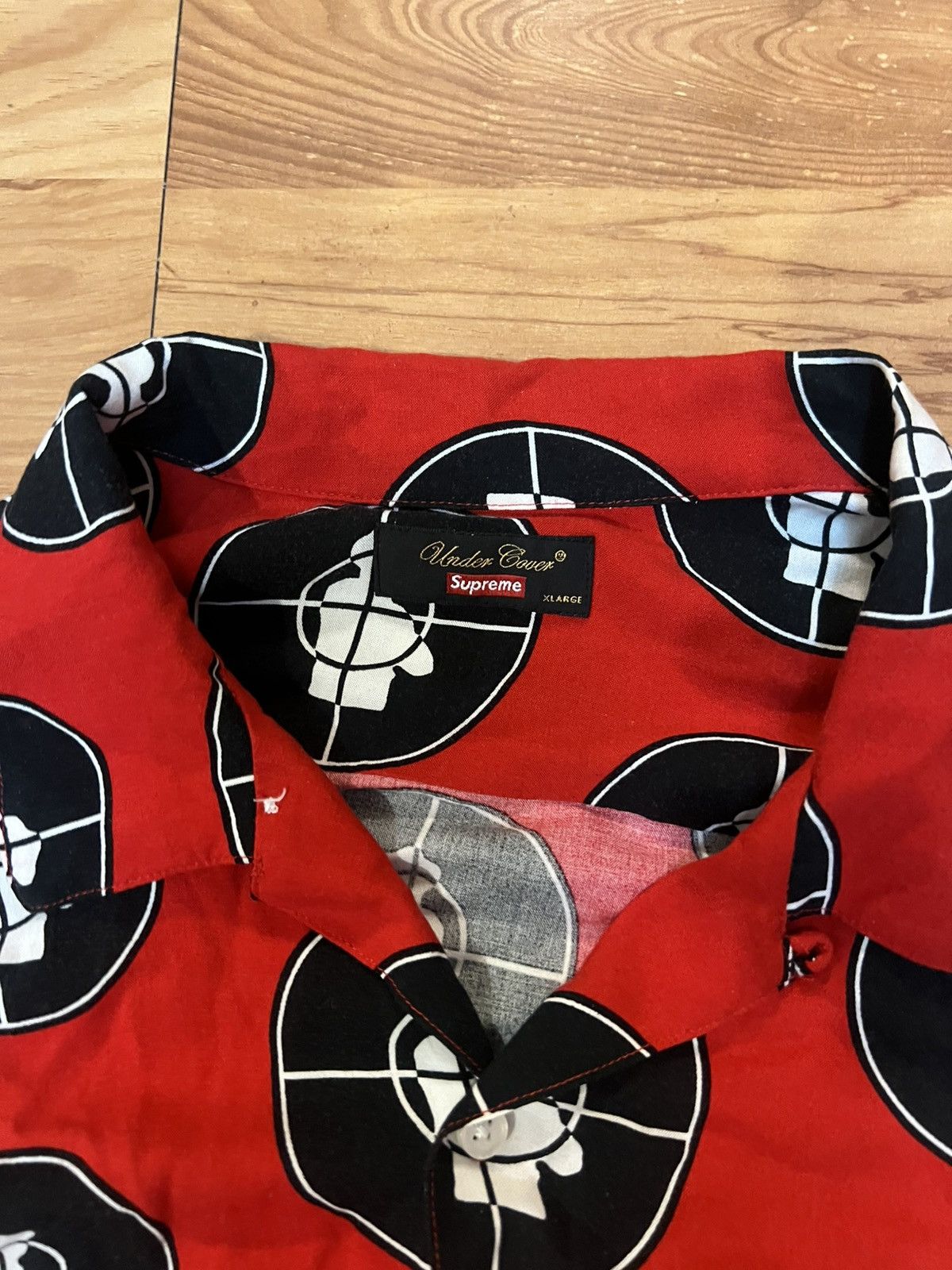 Supreme Supreme Undercover Public Enemy Rayon Button Up Size US XL / EU 56 / 4 - 3 Thumbnail