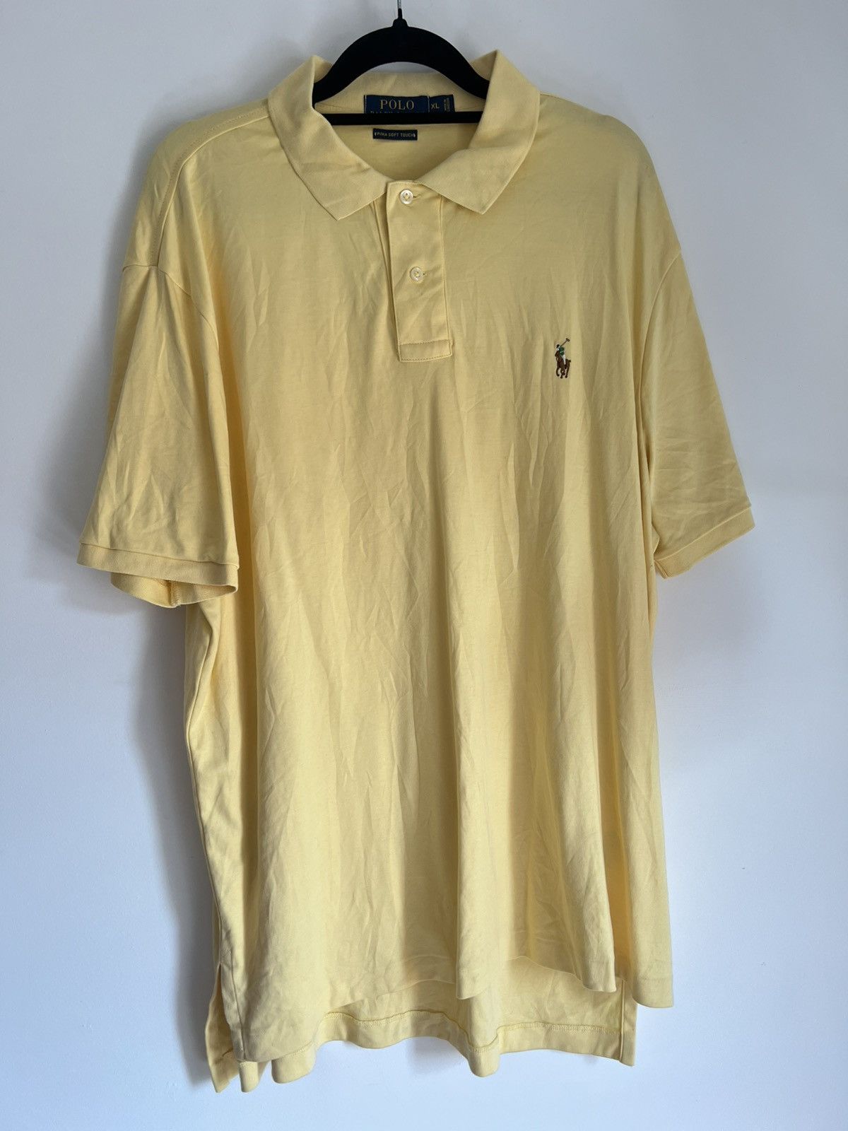Polo Ralph Lauren Ralph lauren polo shirt XL soft yellow Size US XL / EU 56 / 4 - 1 Thumbnail