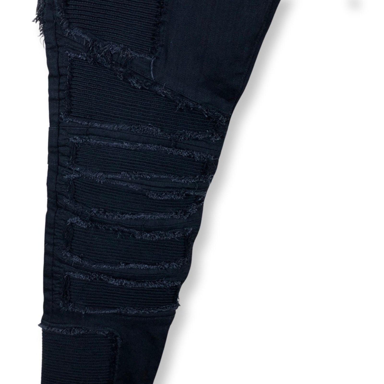Balmain Balmain Distressed Biker Jeans in Black Size US 34 / EU 50 - 6 Thumbnail