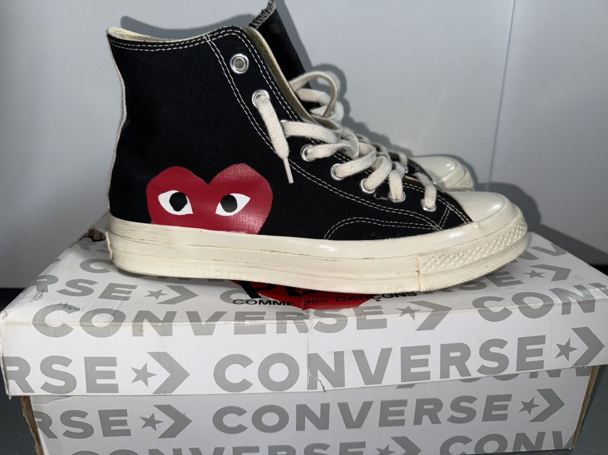 Comme des Garcons PLAY × Converse Comme des Garçons CONVERSE CDG Size US 8 / EU 41 - 2 Thumbnail