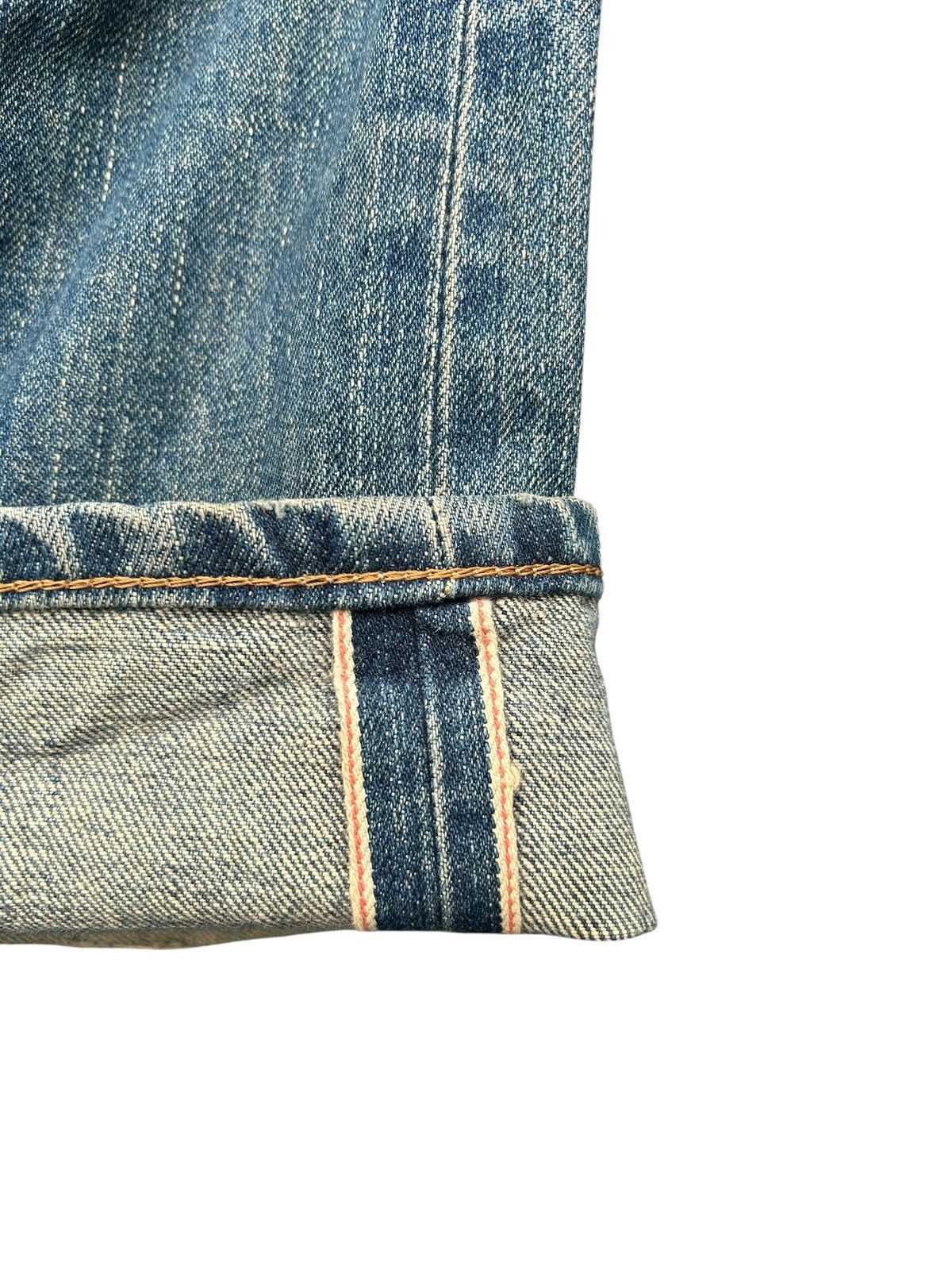 Kapital Vintage Edwin 505xx Selvedge Distressed Rusty Denim Jeans 🎌☠️ Size US 30 / EU 46 - 2 Thumbnail