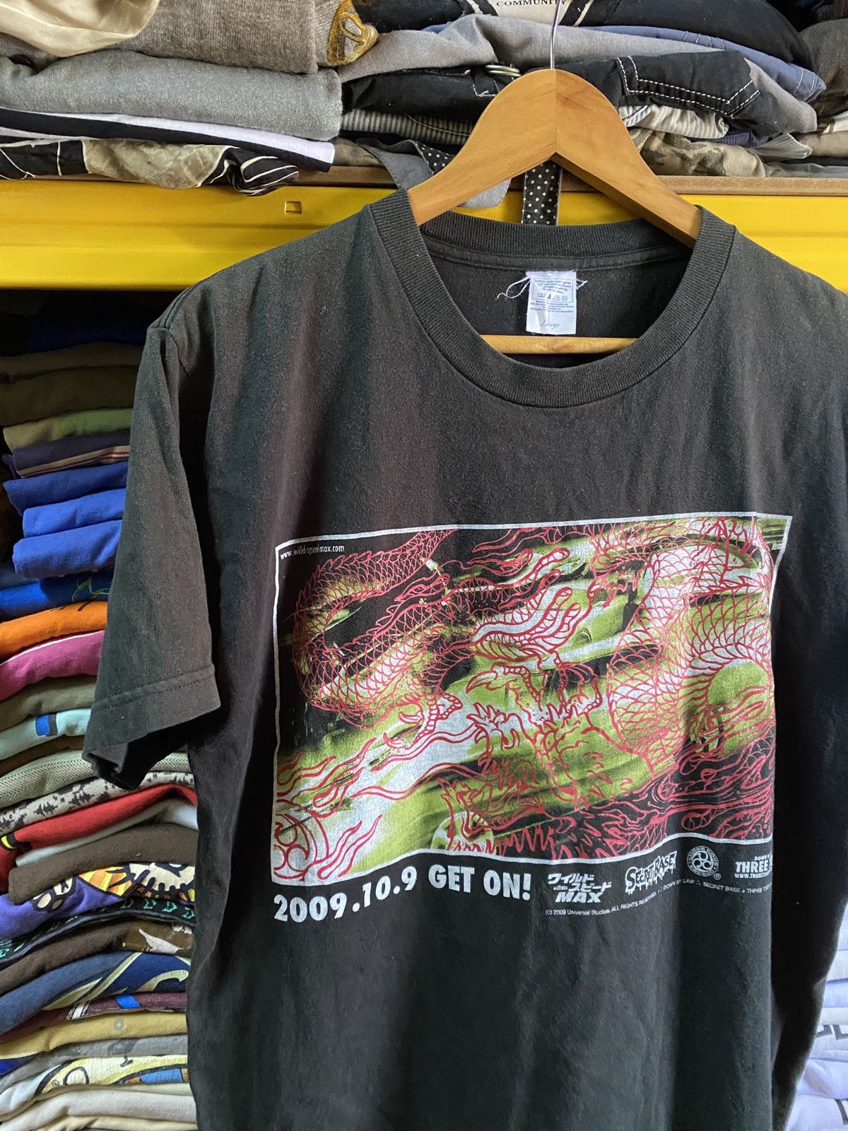 Anime × Vintage Vintage 00s Fast Furious Tattoo Three Tides Size US L / EU 52-54 / 3 - 3 Thumbnail
