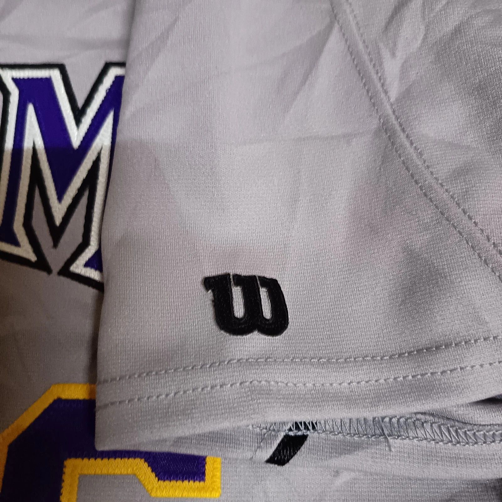 NCAA Lipscomb Bisons NCAA University Game Used Baseball Jersey Size US L / EU 52-54 / 3 - 4 Thumbnail