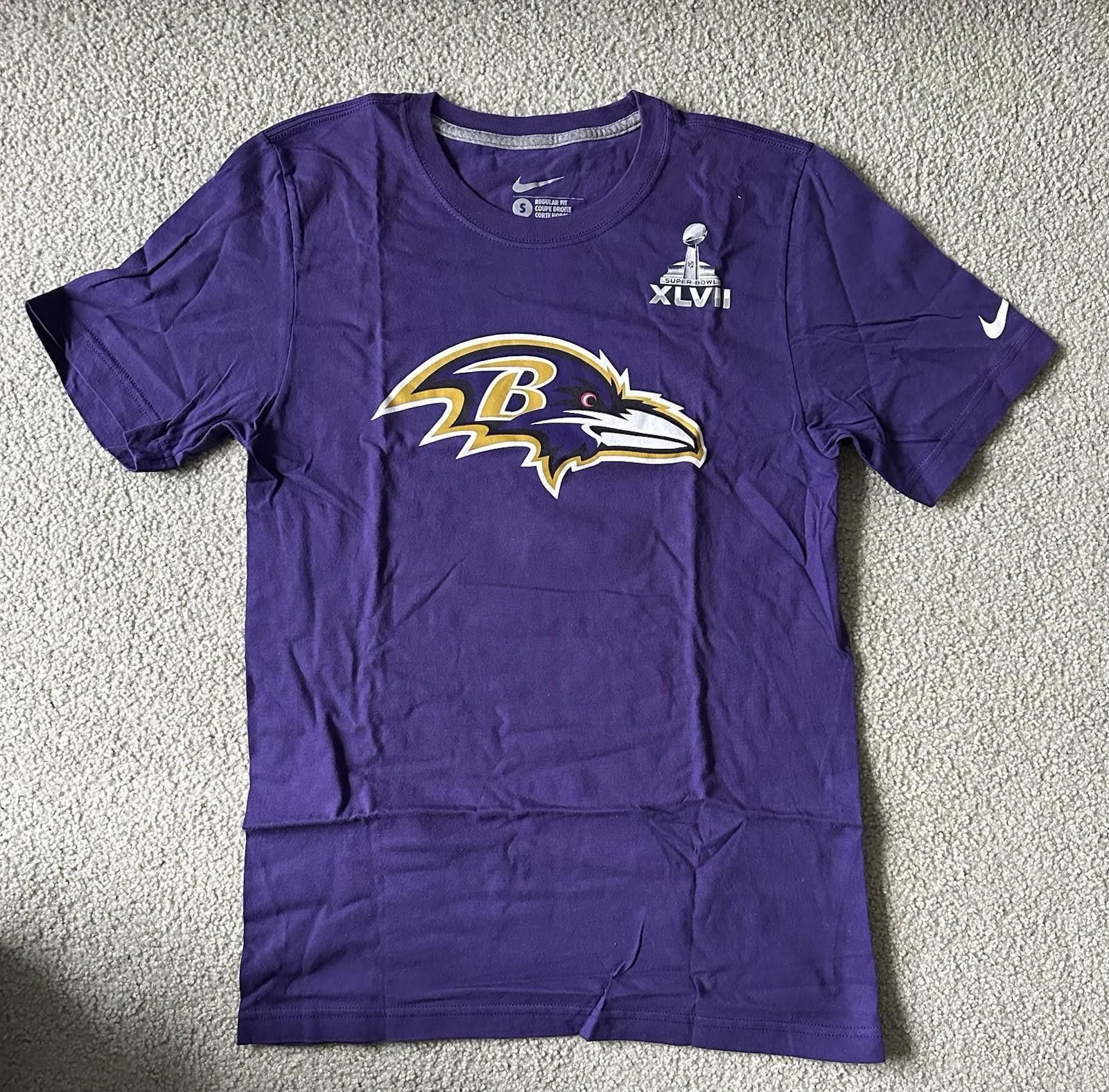 Nike Baltimore Ravens Super Bowl XLVII Joe Flacco T-Shirt Nike Size ONE SIZE - 1 Thumbnail