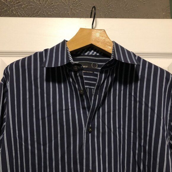 Other quieti men's navy cotton casual shirt size: XL Size US XL / EU 56 / 4 - 2 Thumbnail