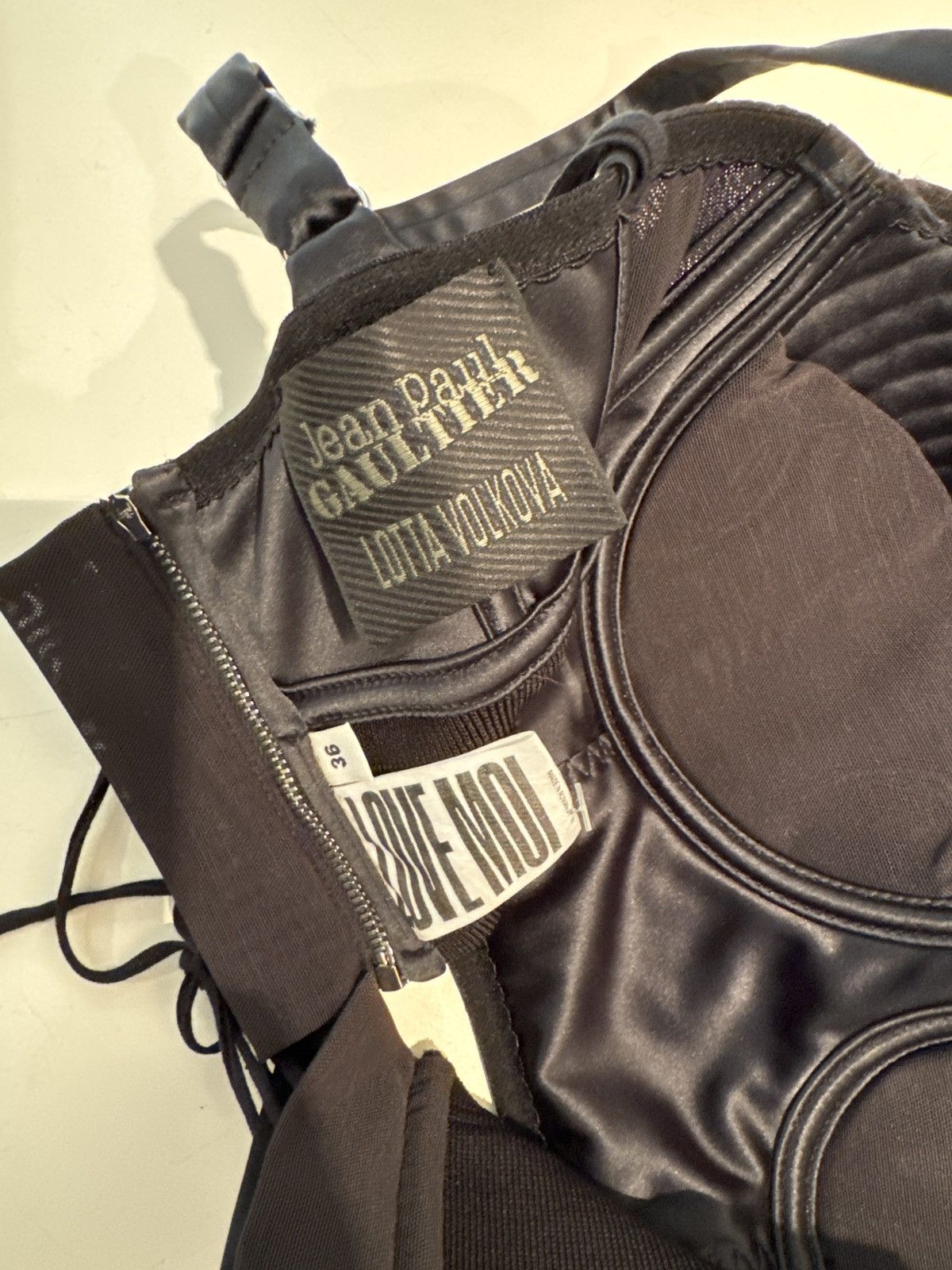 Jean Paul Gaultier Bra with top stitches Size XS / US 0-2 / IT 36-38 - 6 Thumbnail