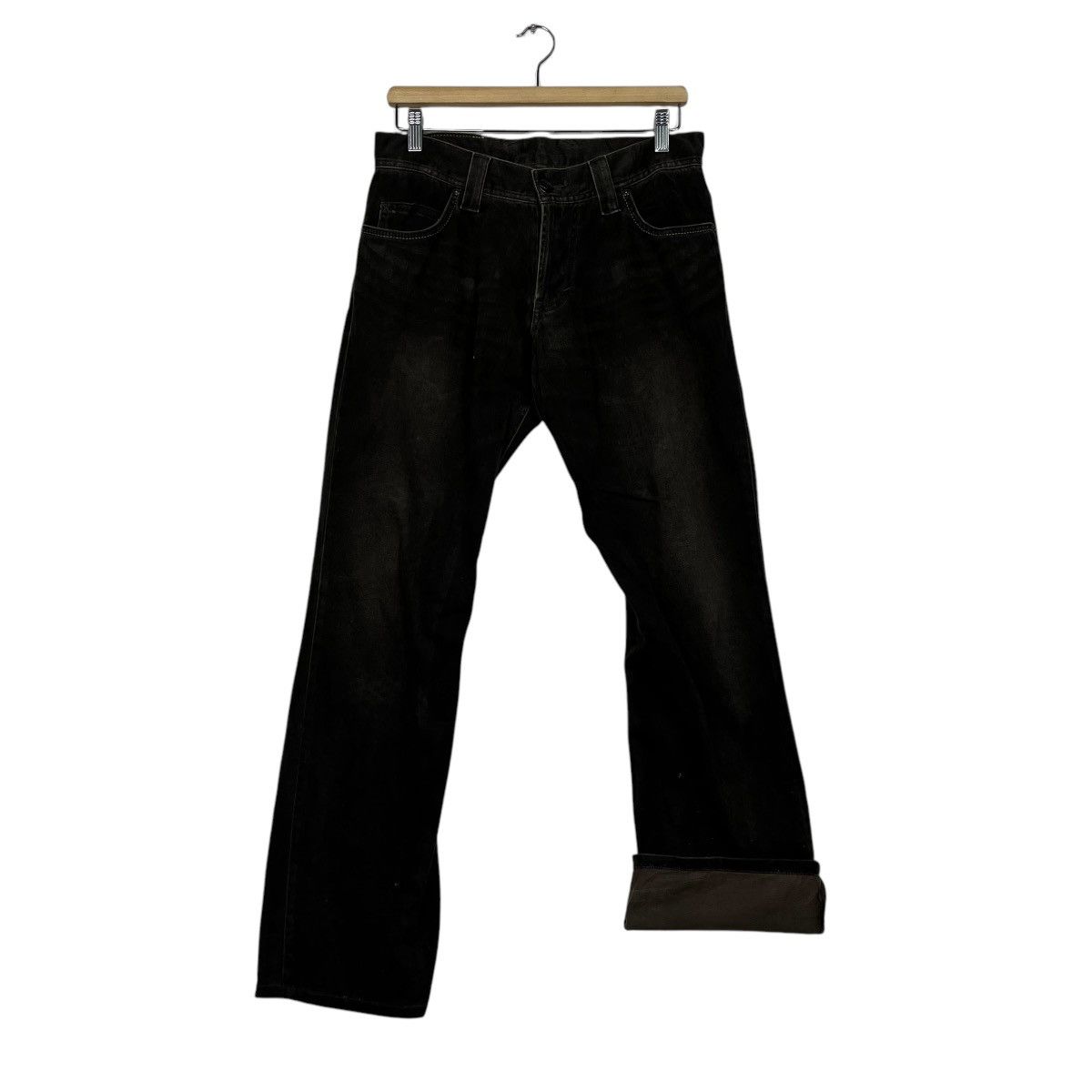 Lee Vintage Lee Superblack Denim Jeans Size US 32 / EU 48 - 11 Thumbnail