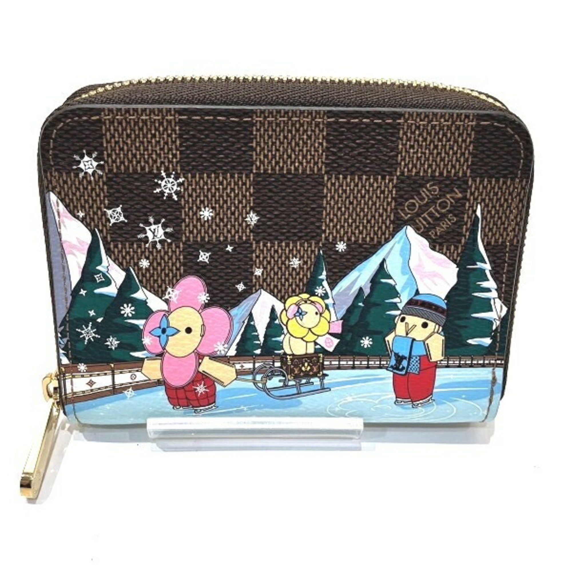 Louis Vuitton Damier Vivienne Zippy Coin Purse N40721 Wallets And Coin Purses Women's Wallets in Brown