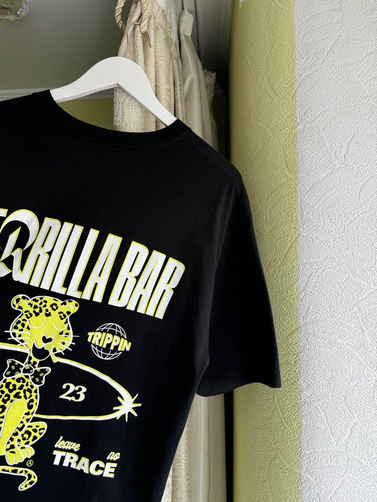Aries Aries Trippin Guerrilla Bar T-Shirt Black Oversized Size M Size US M / EU 48-50 / 2 - 5 Thumbnail