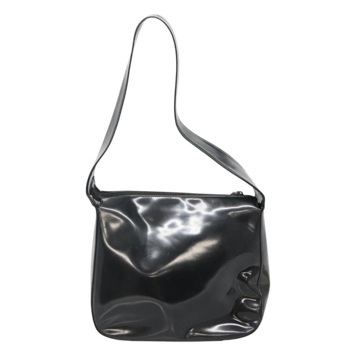 Gucci GUCCI Shoulder Bag Enamel Black 001 3754 001 3754 Size ONE SIZE - 3 Thumbnail