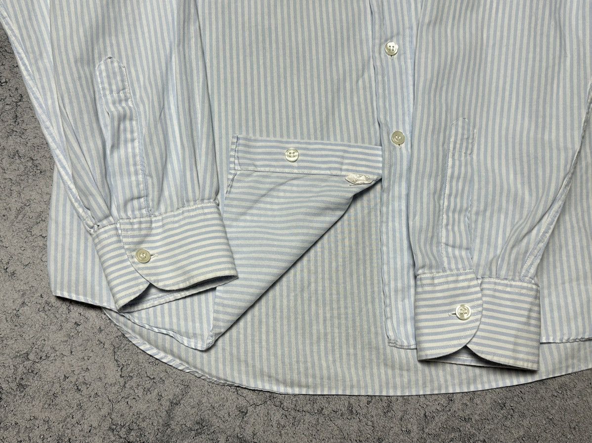 Valentino Vintage Valentino Chemises Long Sleeve Striped Shirt Size US M / EU 48-50 / 2 - 9 Thumbnail