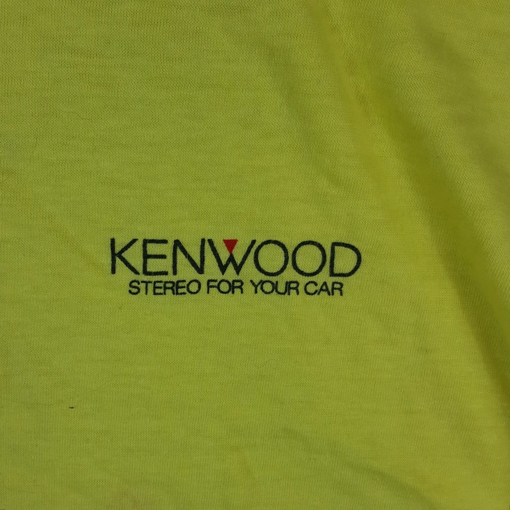 Vintage VINTAGE 80s Kenwood Stereo Car Audio T-Shirt Adult Small Yellow Hi-Fi Music Retro Mens Size US S / EU 44-46 / 1 - 3 Thumbnail