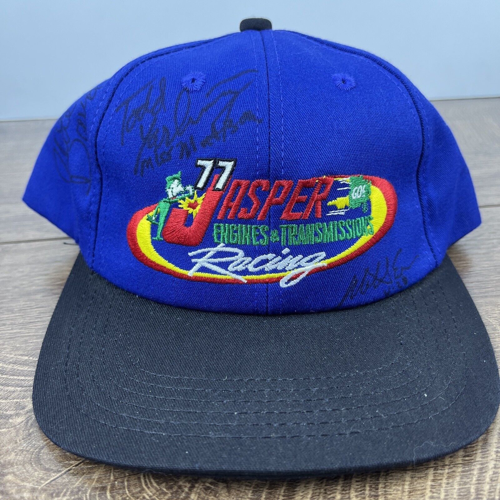 Other Jasper Engines & Transmissions Hat 77 Blue Hat Adjustable Ad Size ONE SIZE - 1 Thumbnail