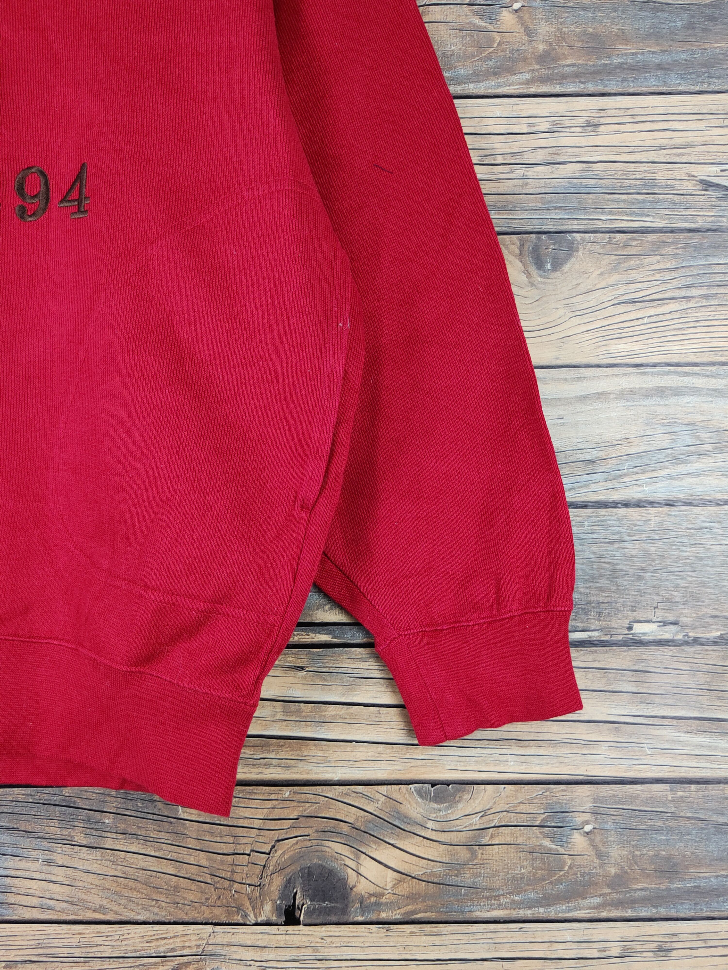 Japanese Brand × Vintage DL Daks Golf Red Sweatshirts #444 Size US M / EU 48-50 / 2 - 6 Thumbnail
