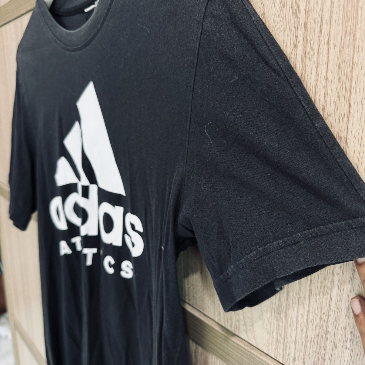 Adidas Adidas Athletic Big Logo Tee Size US M / EU 48-50 / 2 - 3 Thumbnail