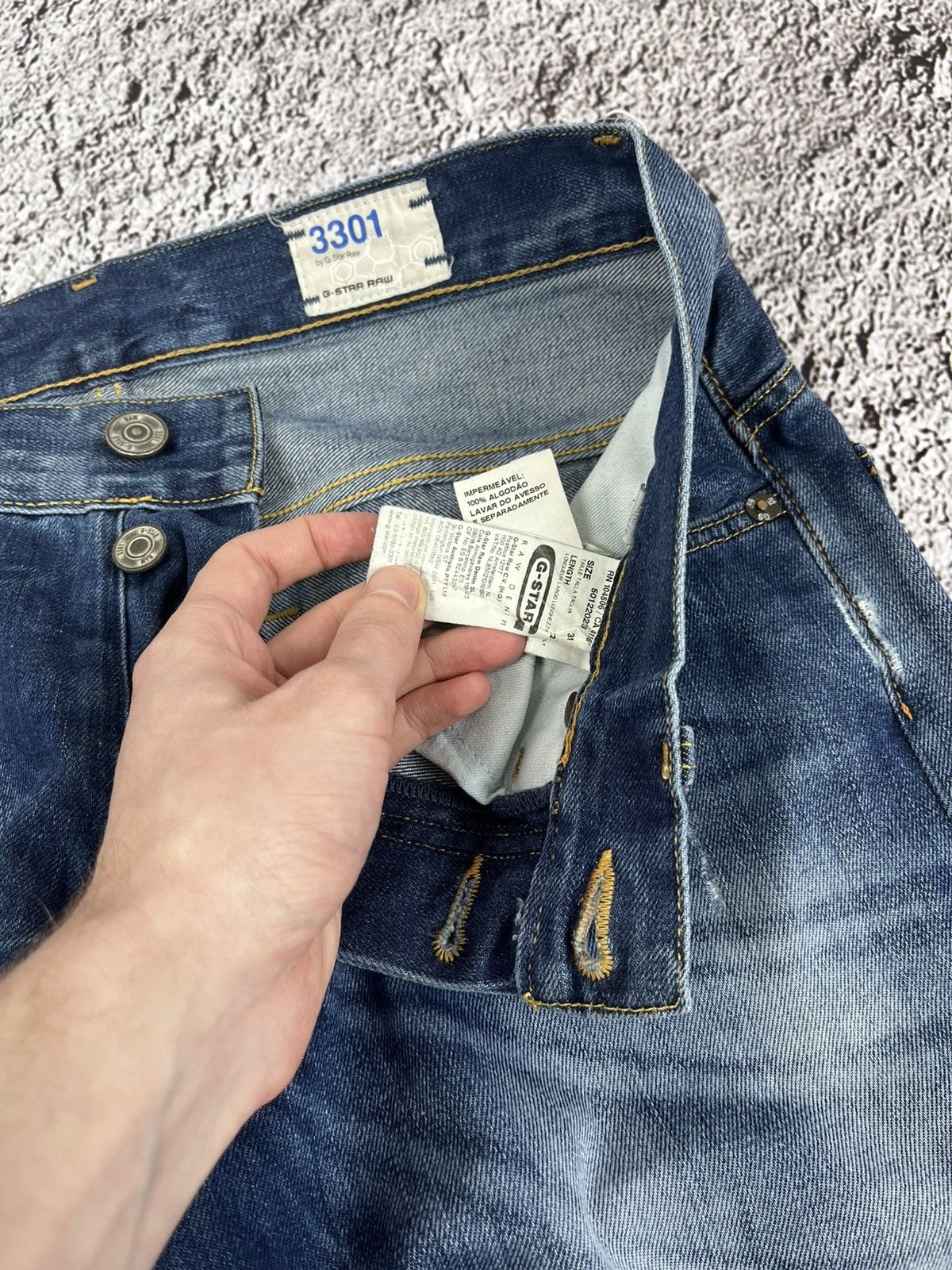 G-Star Vintage Y2K G Star cropped straight denim jeans size 31 Size US 31 - 8 Thumbnail