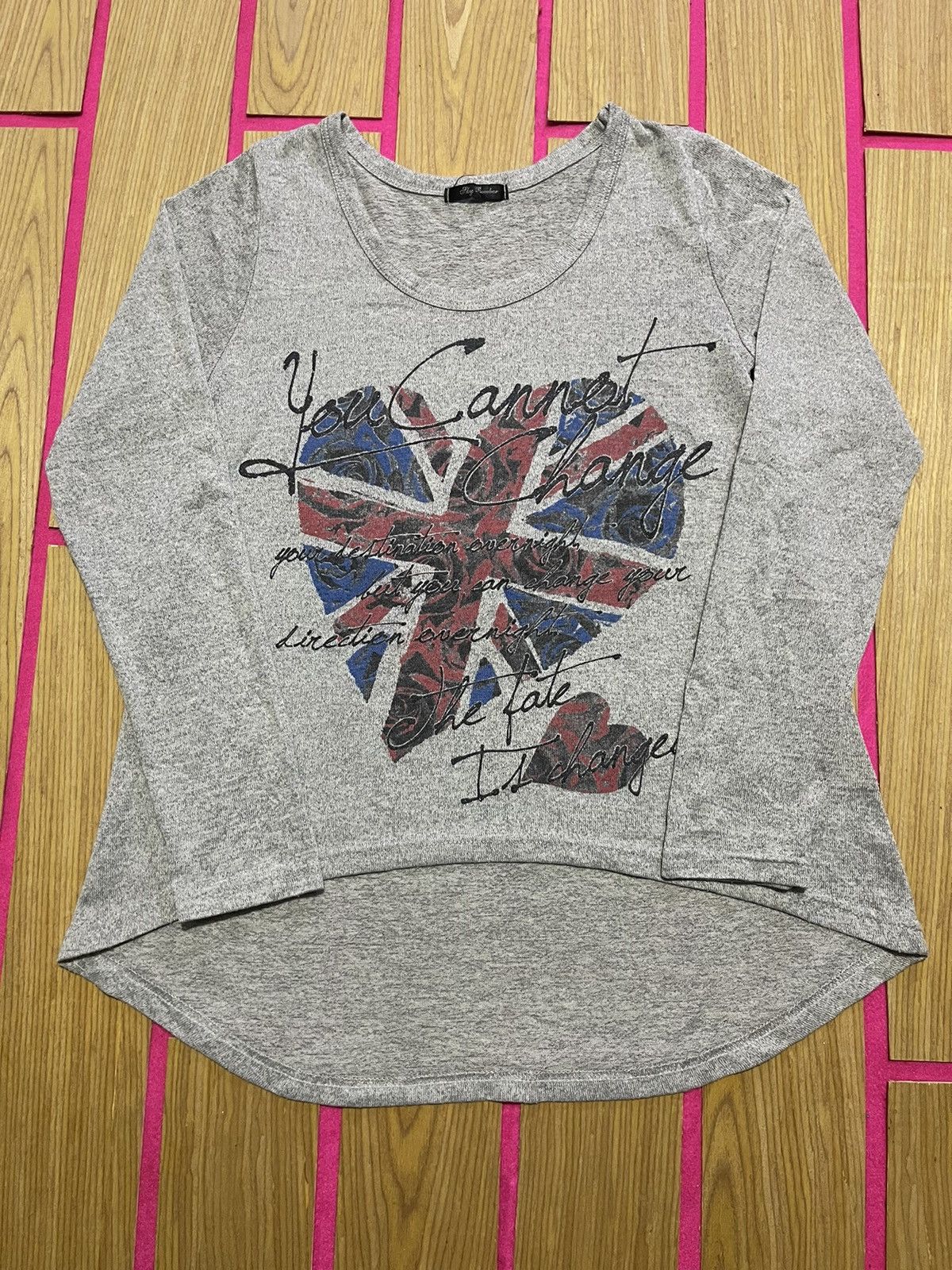 If Six Was Nine Y2K PLAY BOMBER long sleeve tshirt women Size M / US 6-8 / IT 42-44 - 1 Thumbnail