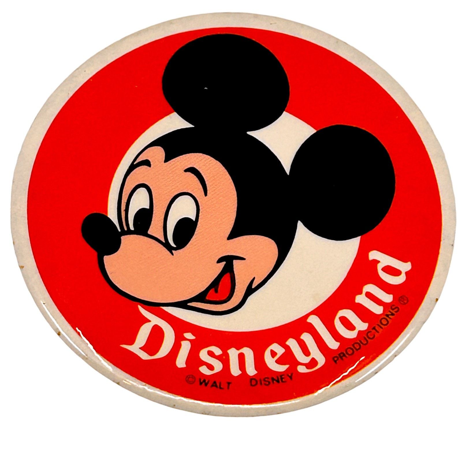 Disney Disney World & Disneyland Mickey Mouse & Goofy Vtg Stickers Size ONE SIZE - 2 Thumbnail