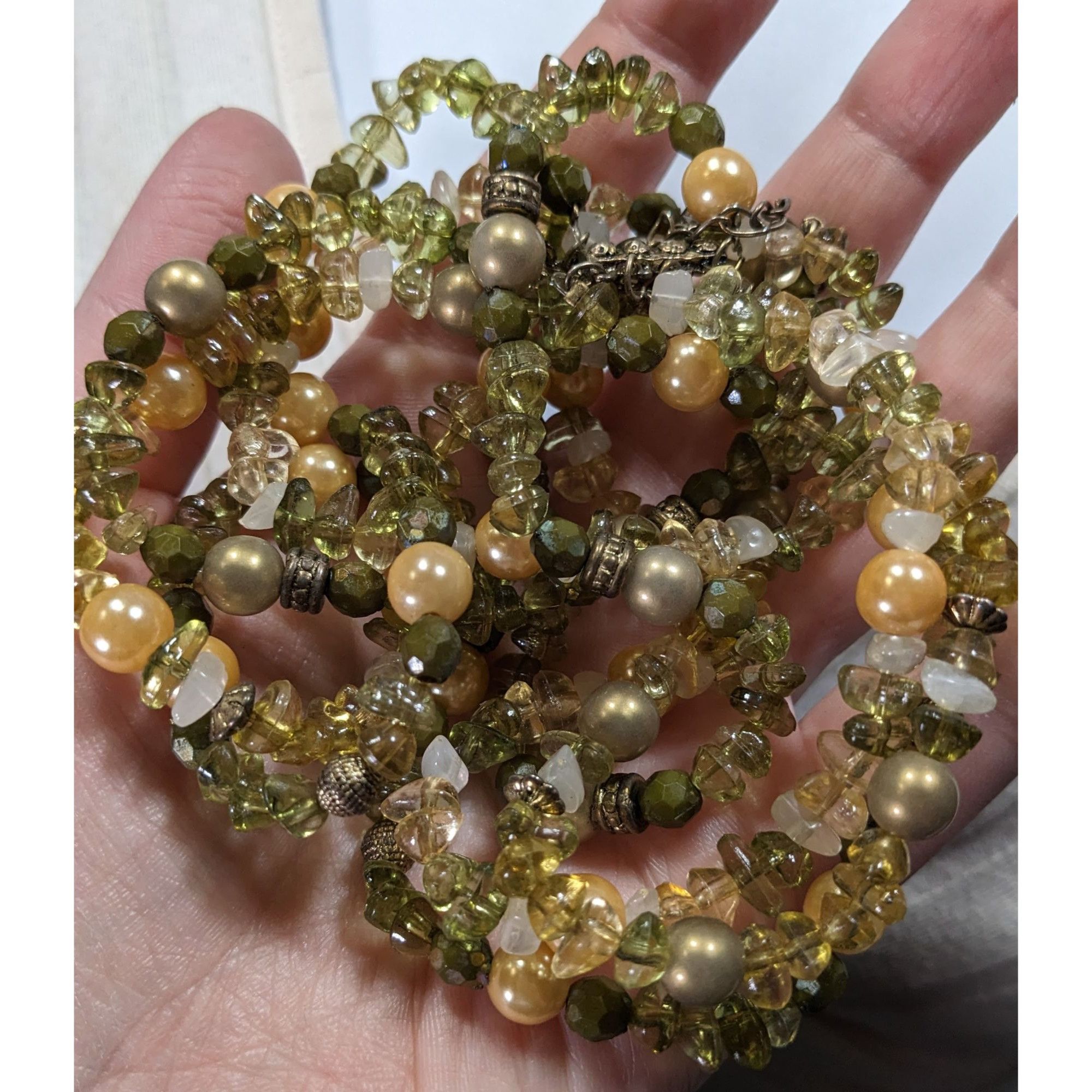 Other Cottagecore Retro Layered Faux Gemstone Chip Necklace Size ONE SIZE - 5 Thumbnail