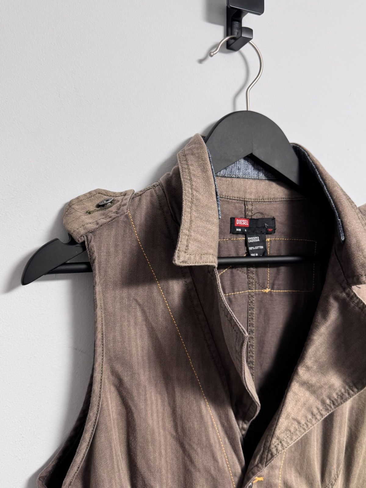 Diesel × Vintage Vintage Diesel Drees 90’s Archive Size L / US 10 / IT 46 - 7 Thumbnail