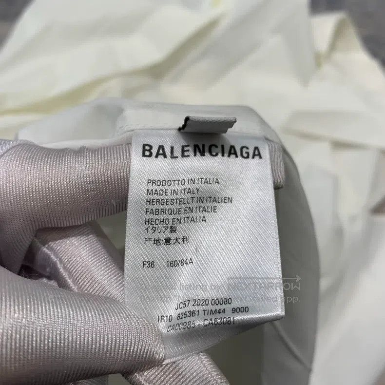 Balenciaga Balenciaga White shirt Size XS / US 0-2 / IT 36-38 - 9 Thumbnail